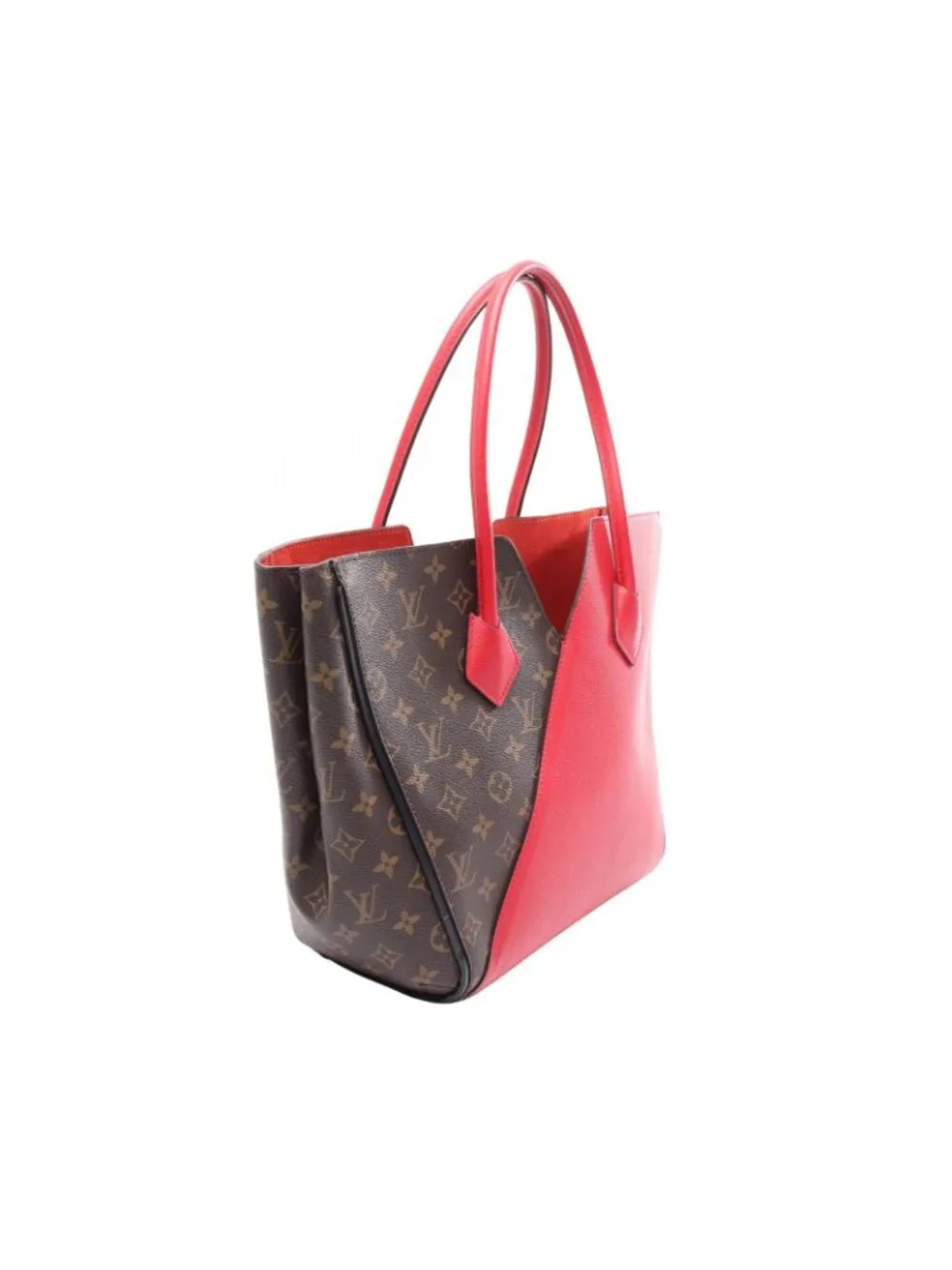 Louis Vuitton Tote Kimono MM Cerise Canvas Leather